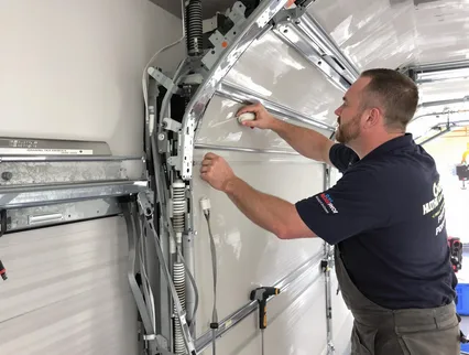Noisy Garage Door Fix in Groton, CT