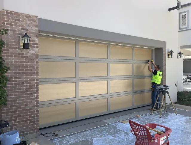 Garage door replacement service by Groton Garage Door Repair in Groton