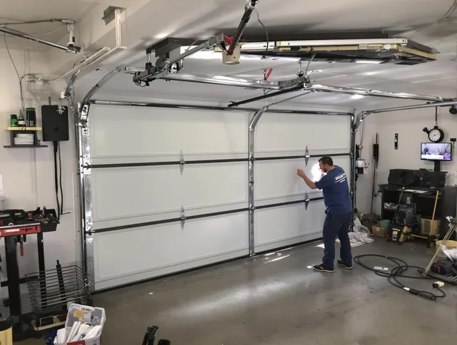 Professional garage door repair service by Groton Garage Door Repair in Groton